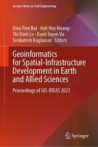 Imagen de portada: Geoinformatics for Spatial-Infrastructure Development in Earth and Allied Sciences 9783031709999