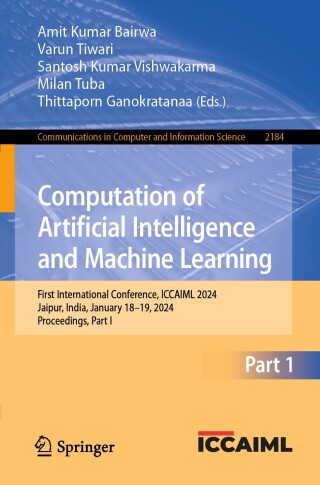 Imagen de portada: Computation of Artificial Intelligence and Machine Learning 9783031714801