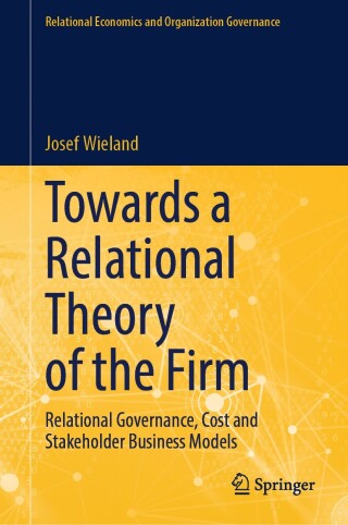 Cover image: Towards a Relational Theory of the Firm 9783031716072