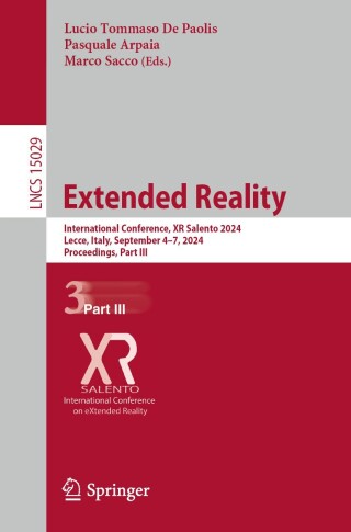 Imagen de portada: Extended Reality 9783031717093
