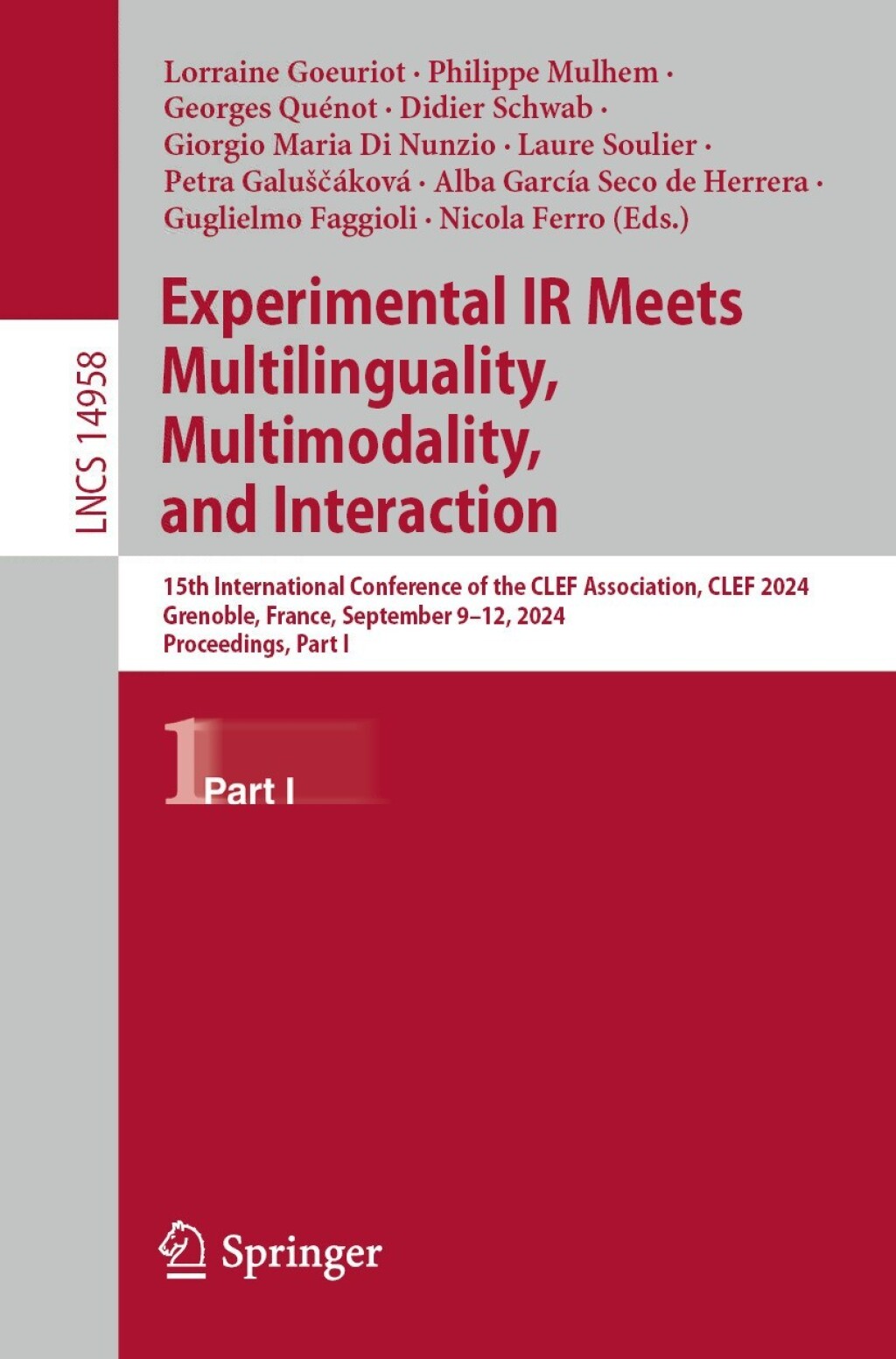ISBN 9783031717352 product image for Experimental IR Meets Multilinguality  Multimodality  and Interaction (eBook Ren | upcitemdb.com