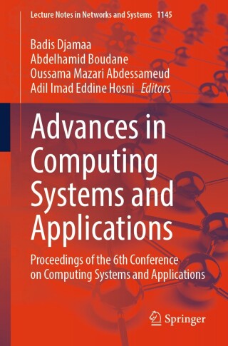 Cover image: Advances in Computing Systems and Applications 9783031718472