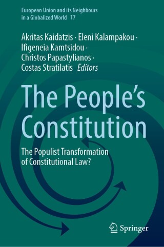 صورة الغلاف: The People’s Constitution 9783031718885