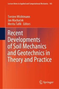 Cover image: Recent Developments of Soil Mechanics and Geotechnics in Theory and Practice 9783031718953