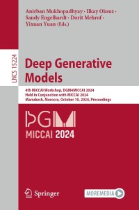 صورة الغلاف: Deep Generative Models 9783031727436