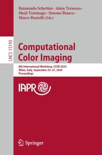 Cover image: Computational Color Imaging 9783031728440