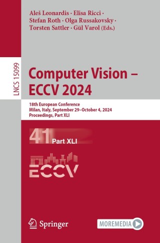 Imagen de portada: Computer Vision – ECCV 2024 9783031729393