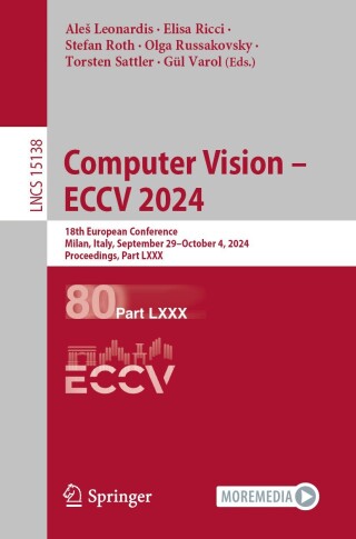 Cover image: Computer Vision – ECCV 2024 9783031729881