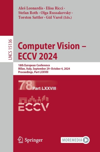 Cover image: Computer Vision – ECCV 2024 9783031732287