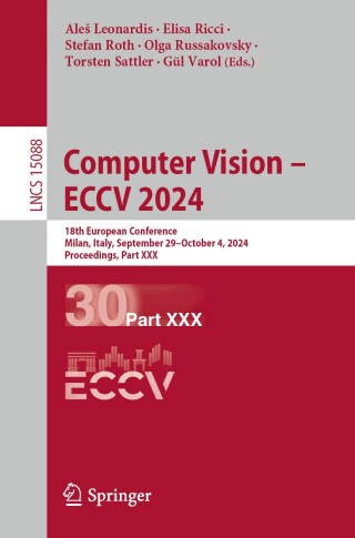 Imagen de portada: Computer Vision – ECCV 2024 9783031734038