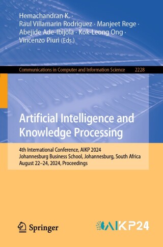 Imagen de portada: Artificial Intelligence and Knowledge Processing 9783031734762