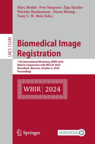 Cover image: Biomedical Image Registration 9783031734793