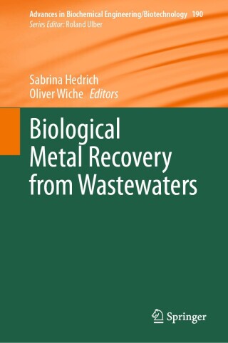 Cover image: Biological Metal Recovery from Wastewaters 9783031737640