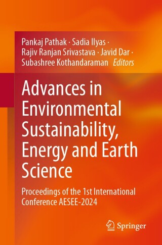 表紙画像: Advances in Environmental Sustainability, Energy and Earth Science 9783031738197