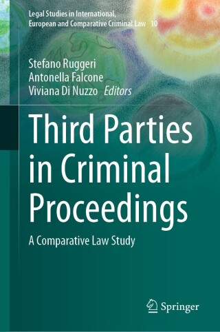 Titelbild: Third Parties in Criminal Proceedings 9783031739699