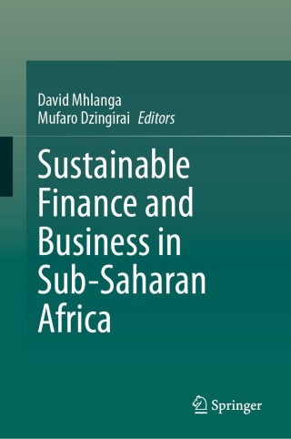 Cover image: Sustainable Finance and Business in Sub-Saharan Africa 9783031740497