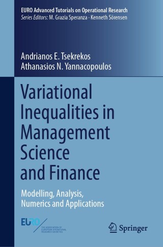 Cover image: Variational Inequalities in Management Science and Finance 9783031741180