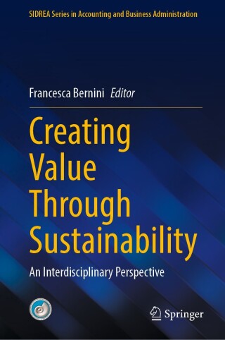 Imagen de portada: Creating Value Through Sustainability 9783031742910