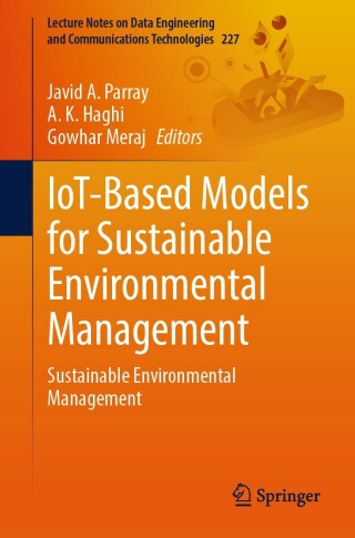 Cover image: IoT-Based Models for Sustainable Environmental Management 9783031743733