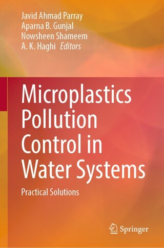 Cover image: Microplastics Pollution Control in Water Systems 9783031743986