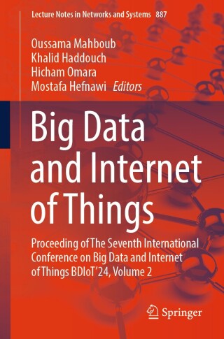 Cover image: Big Data and Internet of Things 9783031744907