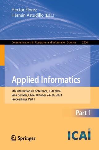 Imagen de portada: Applied Informatics 9783031751431