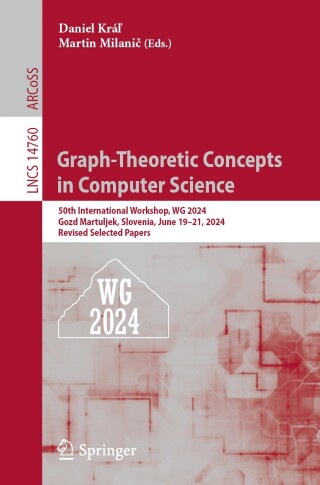 Cover image: Graph-Theoretic Concepts in Computer Science 9783031754081