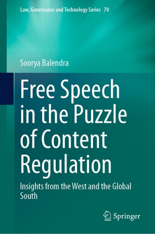 Cover image: Free Speech in the Puzzle of Content Regulation 9783031758126