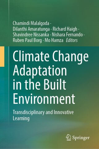 Cover image: Climate Change Adaptation in the Built Environment 9783031758256