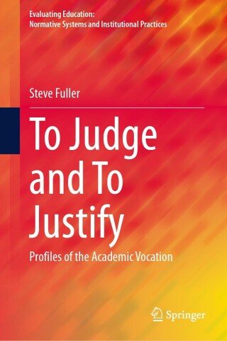 Cover image: To Judge and To Justify 9783031760167