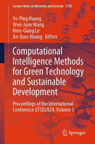 Imagen de portada: Computational Intelligence Methods for Green Technology and Sustainable Development 9783031761966