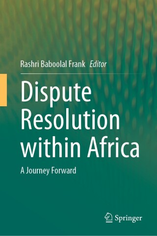 Imagen de portada: Dispute Resolution within Africa 9783031762604