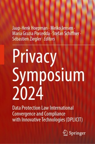 Cover image: Privacy Symposium 2024 9783031762642