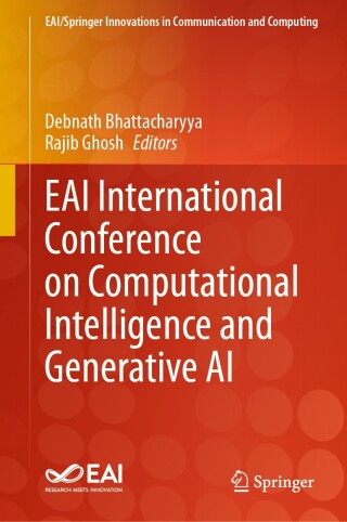 Cover image: EAI International Conference on Computational Intelligence and Generative AI 9783031766091