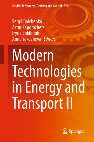 Cover image: Modern Technologies in Energy and Transport II 9783031766497