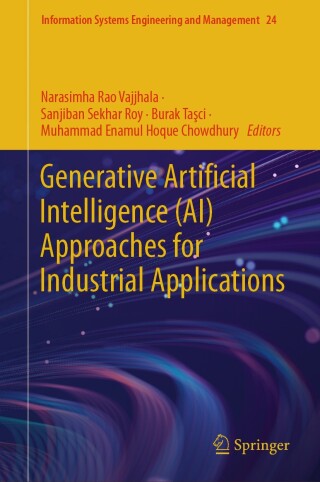 Imagen de portada: Generative Artificial Intelligence (AI) Approaches for Industrial Applications 9783031767098