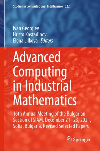 Cover image: Advanced Computing in Industrial Mathematics 9783031767814