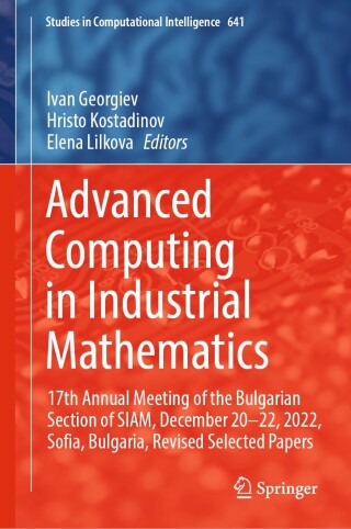 Imagen de portada: Advanced Computing in Industrial Mathematics 9783031767852