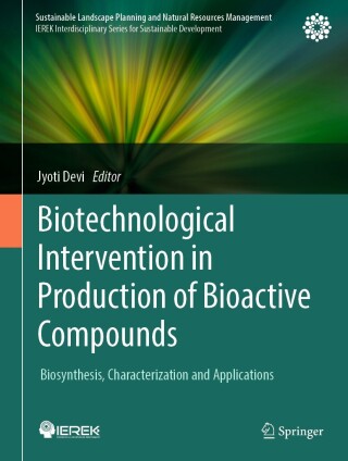 Cover image: Biotechnological Intervention in Production of Bioactive Compounds 9783031768583