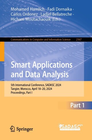 Imagen de portada: Smart Applications and Data Analysis 9783031770395