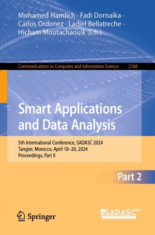 Imagen de portada: Smart Applications and Data Analysis 9783031770425