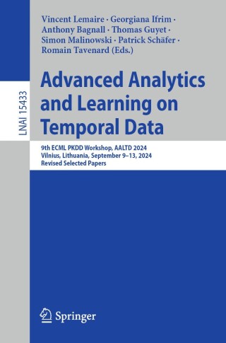 Imagen de portada: Advanced Analytics and Learning on Temporal Data 9783031770654