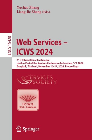 صورة الغلاف: Web Services – ICWS 2024 9783031770715