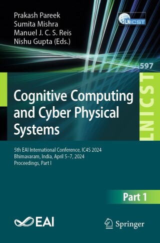 Imagen de portada: Cognitive Computing and Cyber Physical Systems 9783031770746