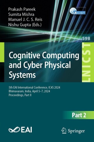 Imagen de portada: Cognitive Computing and Cyber Physical Systems 9783031770777