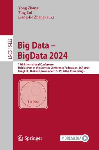 Cover image: Big Data – BigData 2024 9783031770876