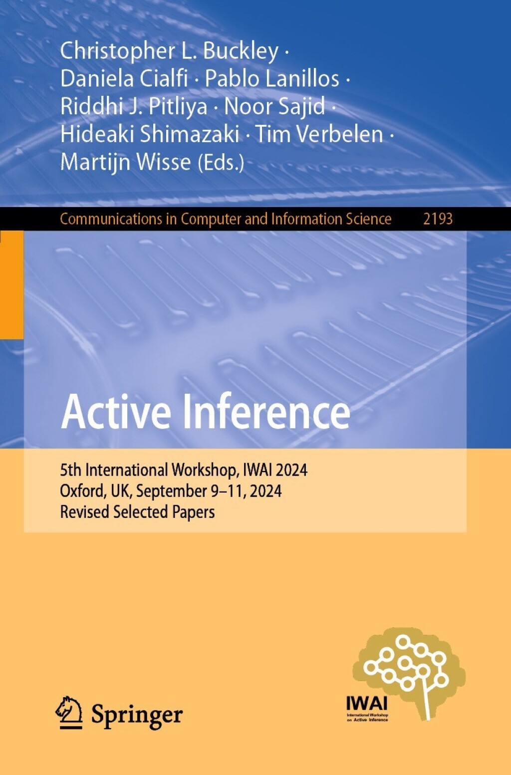 Active Inference 5th International Workshop, IWAI 2024, Oxford, UK, September 9–11, 2024, Revised Selected Papers