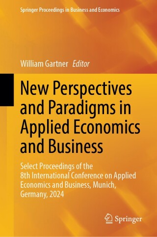 Cover image: New Perspectives and Paradigms in Applied Economics and Business 9783031773624