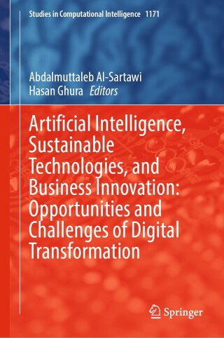 Imagen de portada: Artificial Intelligence, Sustainable Technologies, and Business Innovation: Opportunities and Challenges of Digital Transformation 9783031779244