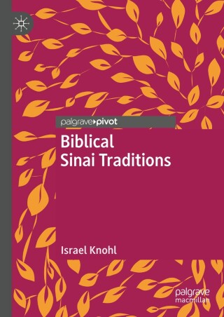 Cover image: Biblical Sinai traditions 9783031779824